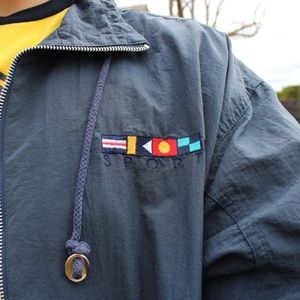 Vintage Sailing Windbreaker Nautical